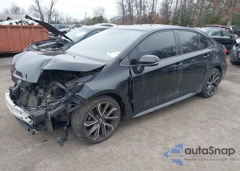 2020 Toyota Corolla Se from USA, damaged, VIN 5YFP4RCE5LP014811